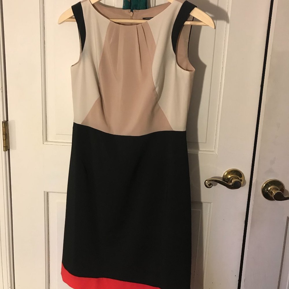 Ann Taylor colorblock dress